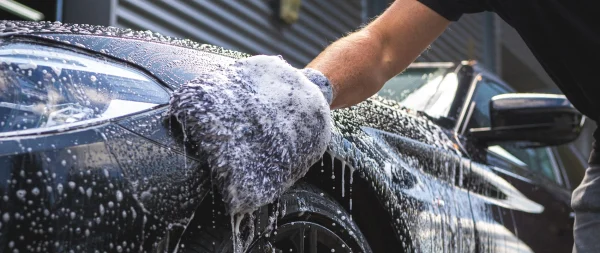 Car Washing Background Image